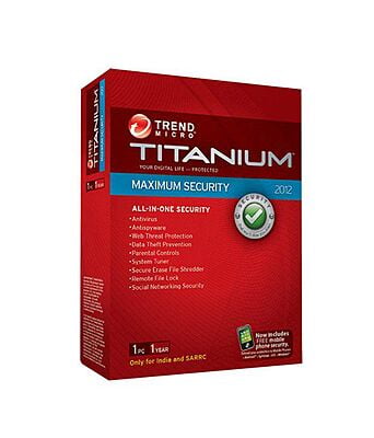 Trend Micro Titanium Maximum Security 2012 to secure your digital life