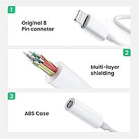 Type-C & Lightning to 3.5mm Jack Audio Adapter – Headphone Connector Cable for iPhone, Android, and USB-C Devices Type-C & Lightning to 3.5mm Jack Audio Adapter – Headphone Connector Cable for iPhone, Android, and USB-C Devices