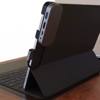 USB-C Dock for iPad Pro with HDMI / USB / SD & Micro SD slot / 3.5 Audio jack / USB-C PD charging upto 100W