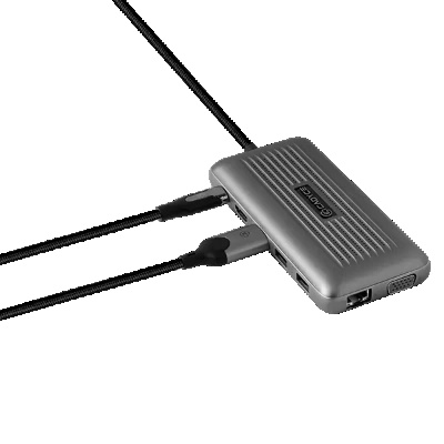 USB-C Dual 4K HDMI & VGA Docking Station