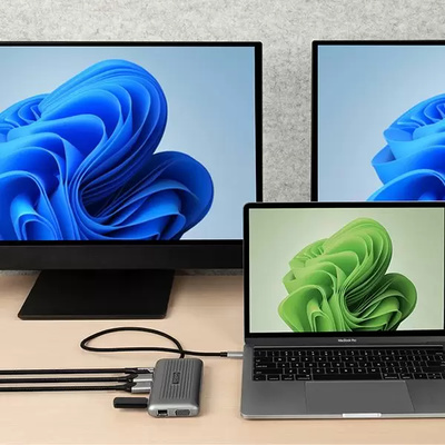 USB-C Dual 4K HDMI & VGA Docking Station USB-C Dual 4K HDMI & VGA Docking Station