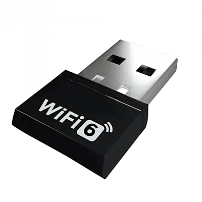 USB Wifi Dongle (6 Ax-1200), High Gain Wireless Network, Wi-Fi Adapter for PC Desktop and Laptops