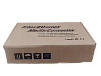 Fiber Ethernet Media Converter 1SC 2RJ45 20Km