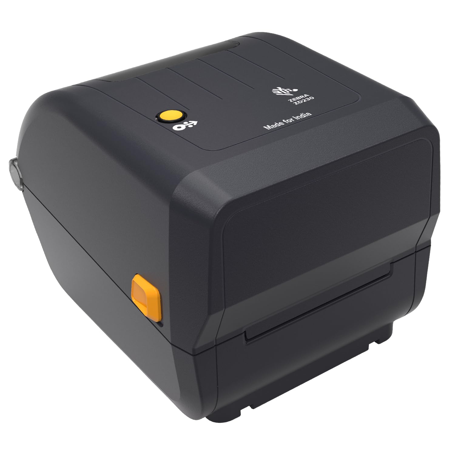 Zebra ZD230TA 4-Inch  (10.16cm) Thermal Transfer Desktop Barcode Label Printer, 203 DPI, 6 IPS Print Speed, USB Connectivity, Monochrome, Windows Compatible