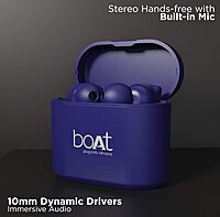 Boat Buds Replacement Spare Parts, Charging Case & Earbuds with Bluetooth Pairing Support