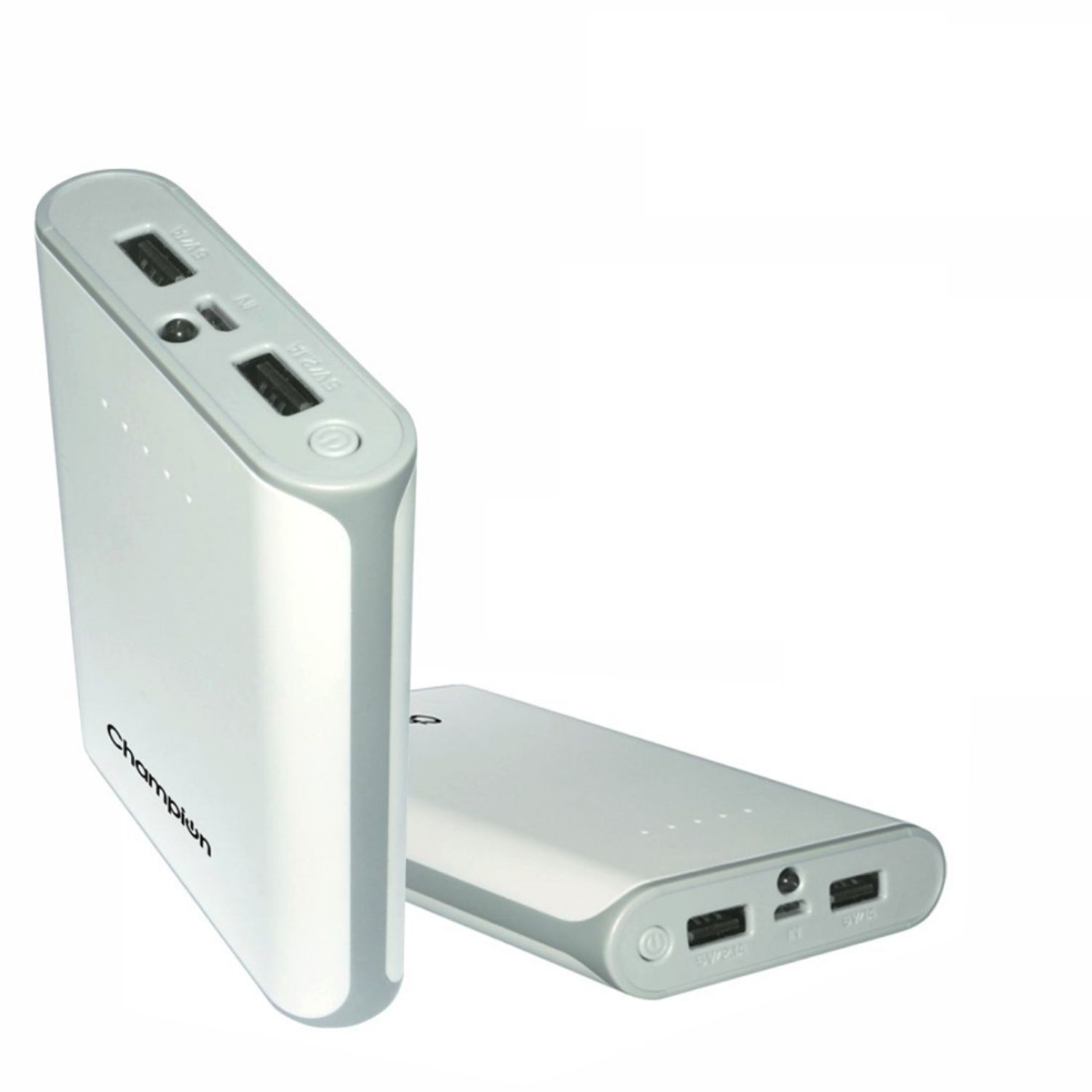 Power Bank Housing With Dual USB Output Ports, Micro Input Port, Torch light and LED Indicator Power Bank Housing With Dual USB Output Ports, Micro Input Port, Torch light and LED Indicator