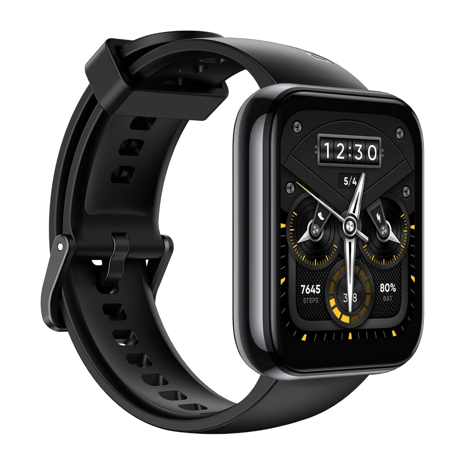 realme Smart Watch 2 Pro | HD Touchscreen, GPS, 14-Day Battery, SpO2 Monitoring (Black) realme Smart Watch 2 Pro | HD Touchscreen, GPS, 14-Day Battery, SpO2 Monitoring (Black)