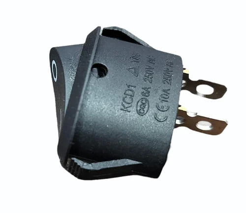 Oval Shape Rocker Switch - On/Off Oval Shape Rocker Switch - On/Off